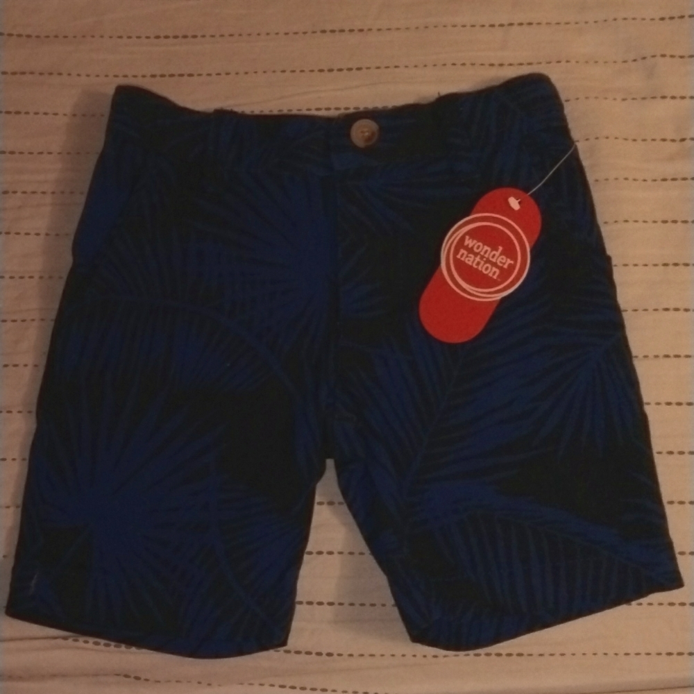 Wonder nation size 4 stretch adjustable waist shorts